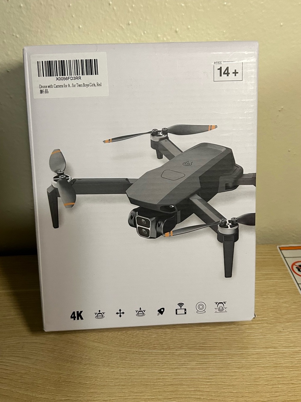 Amazon Gray and Black 4K Camera Drone